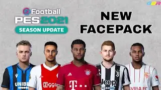 UPDATE FACEPACK V21 | SEASON 2022 - PES 2021 | PC
