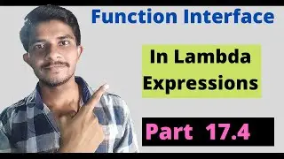Function interface in lambda expression // lambda expressions in java //Easy Learning Channel