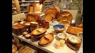 wooden crockery