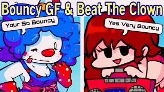 Friday Night Funkin' GF IS SO BOUNCY | VS Beat the Clown ONE-SHOT (FNF Mod)