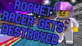 LEGO Racers 2: Rocket Racer's Car gets Destroyed [Full Race] 1080p60FPS