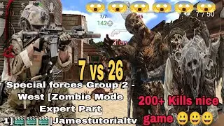 Special forces Group 2 - West [Zombie Mode Expert Part 1]🎬🎬🎬|Jamestutorialtv