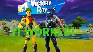 Can AI help me win a Fortnite game?