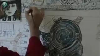Steampunk Woman. .