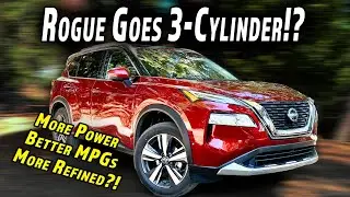 Nissan's Rogue Is A Solid Family Hauler | 2023 Nissan Rogue 3-Cylinder Turbo Review
