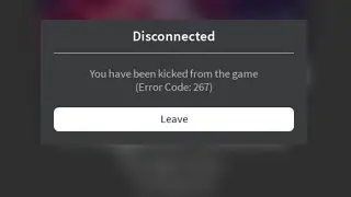 What does error 267 mean in Roblox?