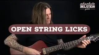 Open String Blues Guitar Licks