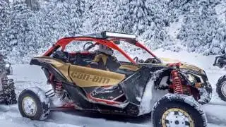 Fresh Snow Ride 2017 - Maverick X3, Outlander LTD, Outlander L, Outlander XTP, CF Moto