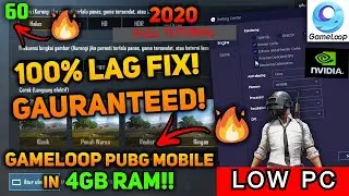🔧Gameloop Lag Fix And FPS Boost 2020 | Gameloop Best Settings For PC ✅ - UPDATE GAMELOOP PROBLEM FIX