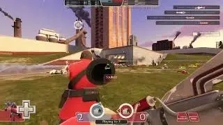 Team Fortress 2 50v50 bot match