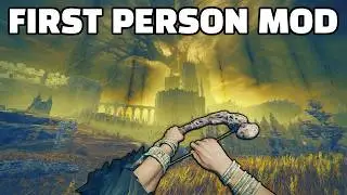 I turned the Elden Ring DLC into a FIRST PERSON SHOOTER