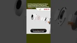 i7s Wireless Bluetooth Earphone 5.0 Stereo Earbuds Headset Sports i7 Mini Wireless