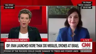 Maha Yahya on CNN with Becky Anderson
