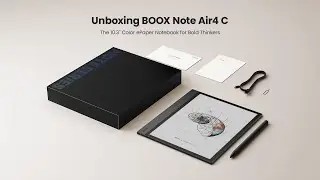 BOOX Note Air4 C Official Unboxing