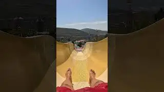 Kamikaze Waterslide at Adaland Water Park 💦 