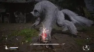 Defeat Big  White Wolf  Boss - Black Myth: Wukong - Lingxuzi EASY