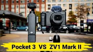 DJI Osmo Pocket 3 vs Sony ZV1 Mark II Video Comparison