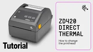 Zebra ZD420D How To: Change the Printhead
