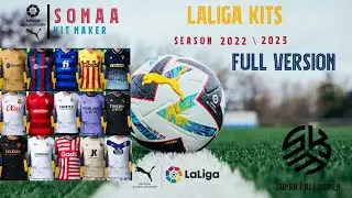 PES 2021🔥NEW KITS 2023🔥 LALIGA SANTANDER KITS 22\23 ✅kit-server
