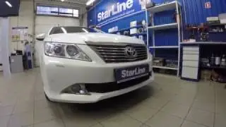 Toyota Camry и StarLine X96. Защита от угона в Фирменном Центре Санкт-Петербург №1.