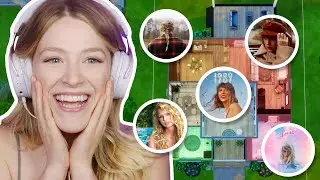 a SWIFTIE builds in the sims but every room is a different taylor swift album
