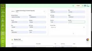 How to Generate Invoice in Logistos web Application | Logistic 2026 