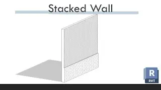 Stacked Wall in Revit 2024