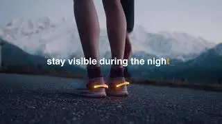 Light shoe clip | Stay visible during the night while running or biking
