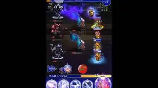 [FFRK]  「神羅軍 100人組手」 1st run , Speed x3