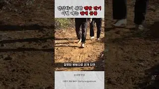 맨발 걷기, 이럴 때는 절대 하지 마세요❌ #건강정보 #지식 #맨발걷기 #맨발걷기효과