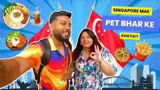 Singapore me aake Anjali ne NON-VEG khaya?? 😱