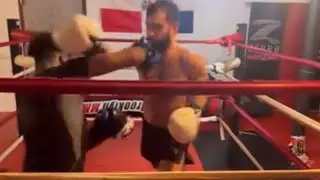 Boxing Sparring in the Ring!