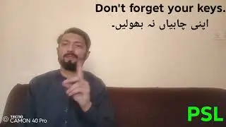 English to Urdu Sentence Episodes 240