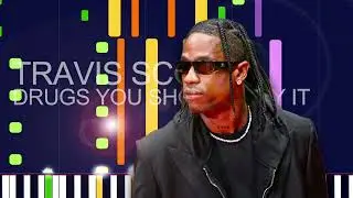 Travis Scott - DRUGS YOU SHOULD TRY IT (PRO MIDI FILE REMAKE) - "in the style of"