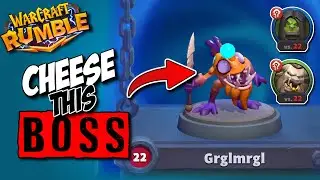 Cheese Murloc Boss! | Warcraft Rumble Blackfathom Deeps Dungeon Guide