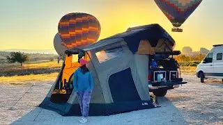 Обзор тамбур-шатра для автомобильной палатки на крышу AVVA tents Horizont 190. 