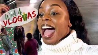 VLOGMAS WITH A TWIST | Week 4: Surprise Proposal, Gift Shopping + Party Prep | ShaniceAlisha .