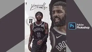 Adobe Photoshop Tutorial l Sports Poster Design l NBA 2021