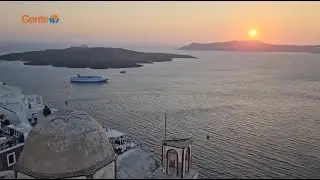 Continuando Cruzeiro na Grecia na ilha SANTORINI com grupo de Gente da Nossa