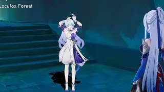 robin does "nya, ichi ni san, nya arigato dance" | Honkai Star Rail
