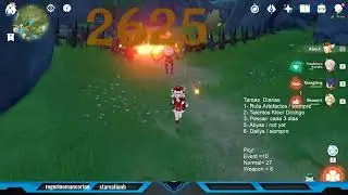 Klee c1 Test #5 genshin Impact!