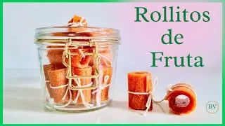 ROLLITOS DE FRUTA/dulces caseros naturales y saludables