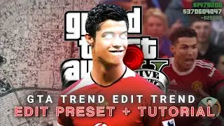 Complete tutorial on editing gta trend in Alight Motion | preset