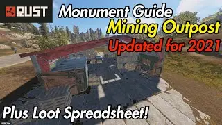 Rust Monument Guide - Mining Outpost - 2021 Update