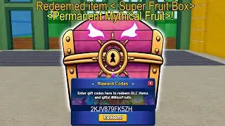 NOVO CÓDIGO COMO CONSEGUIR AS CAIXAS DE FRUTAS PERMANENTE NO BLOX FRUITS