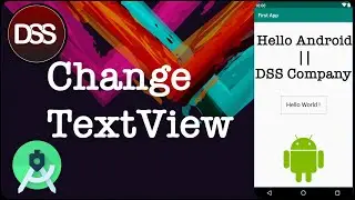 Change TextView with Button |Android Studio Tutorial For Beginners - 7 |Android App Development 2020