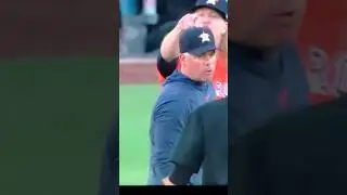 Astro RP #45 Ryan Stanek Balk ordeal that cost Astros the game. 👀
