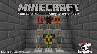 Simply Jetpacks 2 - Ender IO Integration - Minecraft Mod Review (1.12.2)