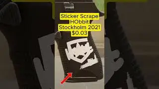HObbit Stockholm 2021 Sticker Scrape 