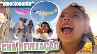 CHÁ REVELAÇÃO DA TITIA JAQUE SOBRINHO NO HELICÓPTERO * Jade ou Dom ?!?! * 🥹 
